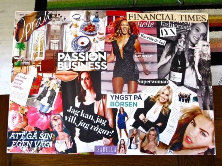 blondinbella vision board